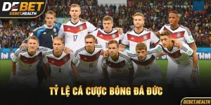 Tỷ lệ cá cược bóng đá Đức DEBET với hình ảnh đội Đức